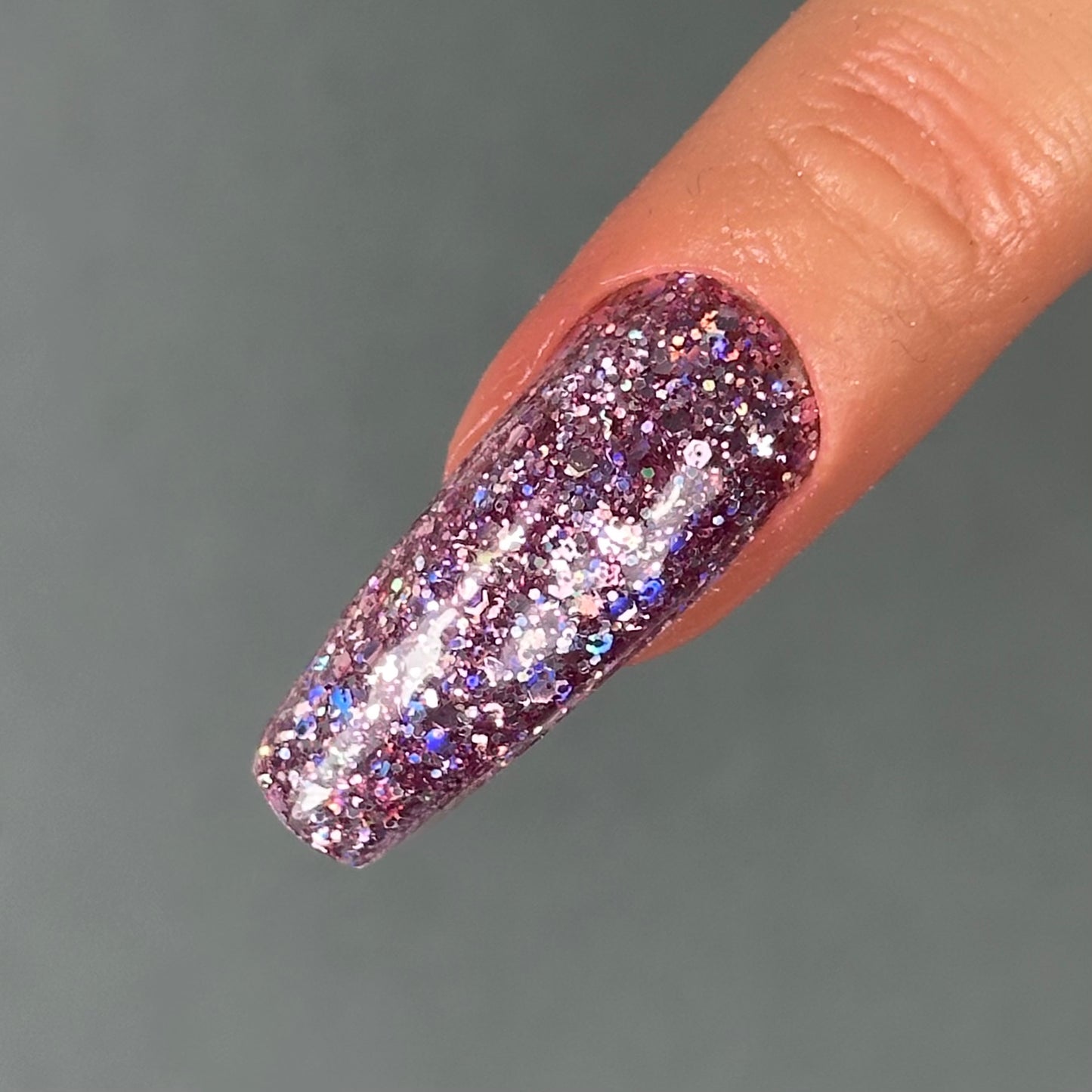 Low Chemistry Acryl Gel - Big Glitter Pink