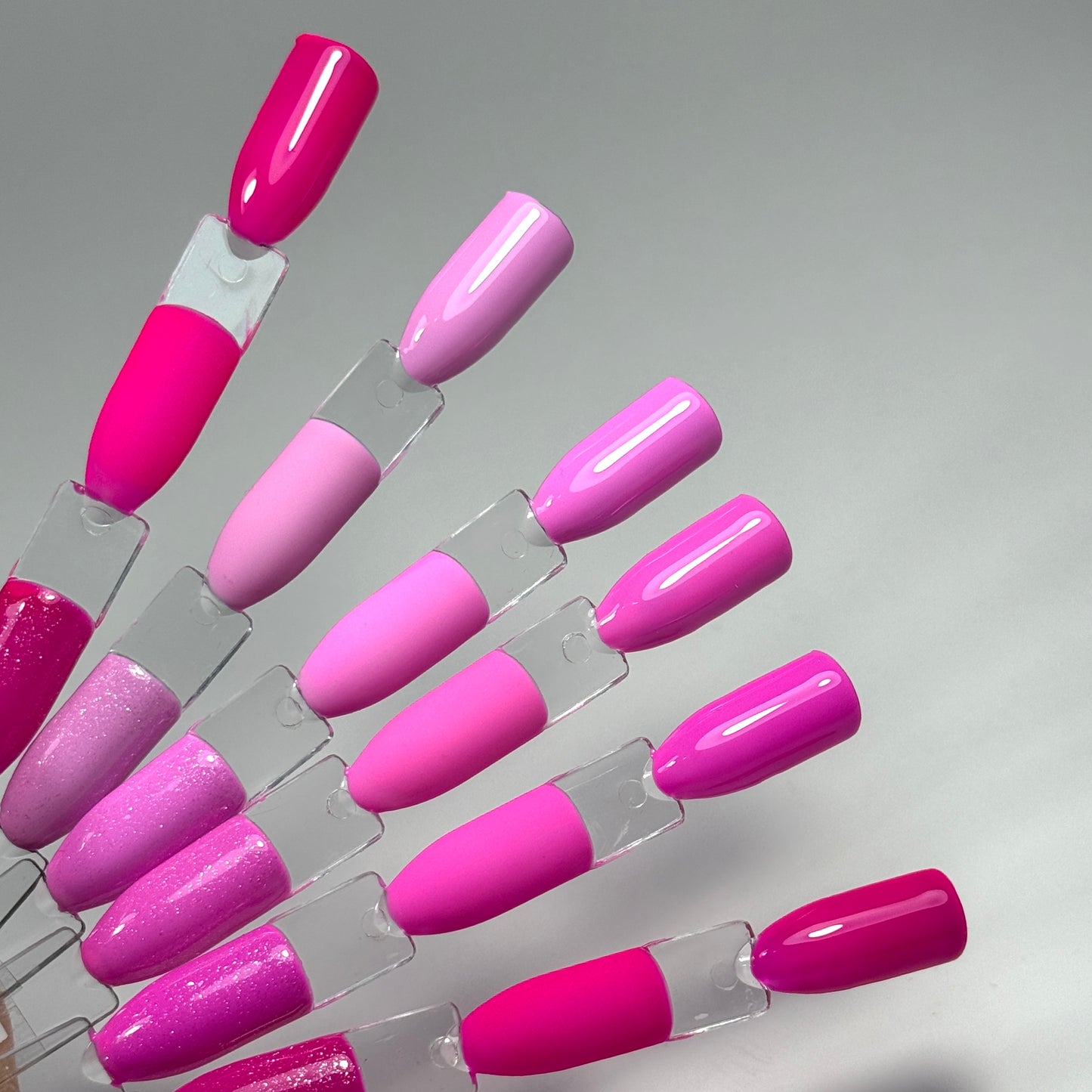 6 stk. Soak-Off Polish - Falske Pink