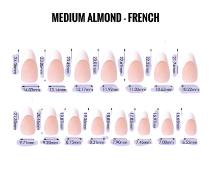Medium Almond - French
