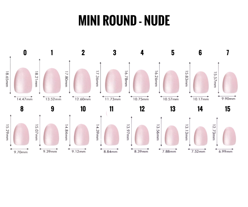 Mini Round - Nude