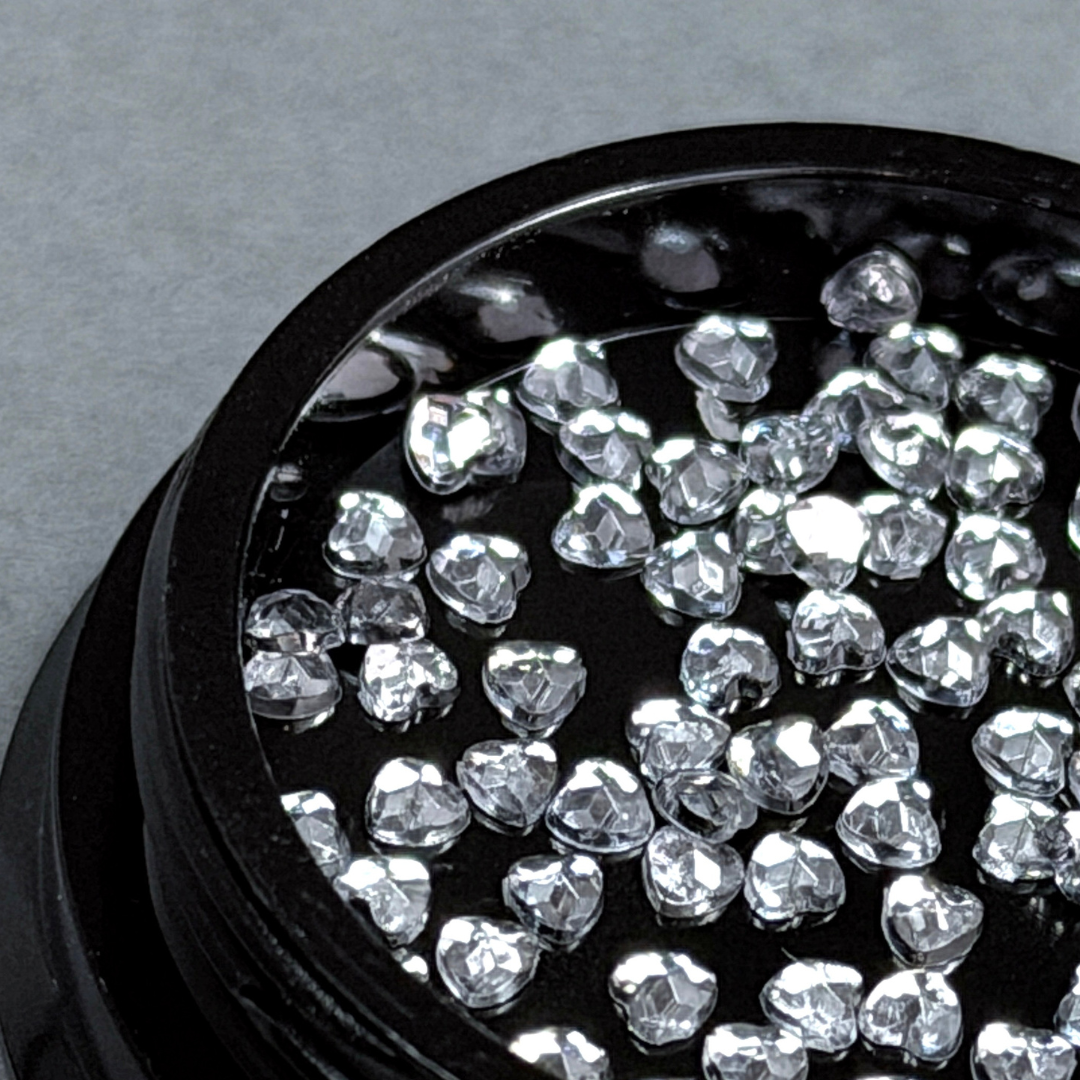 Rhinsten - Mini Hjerter