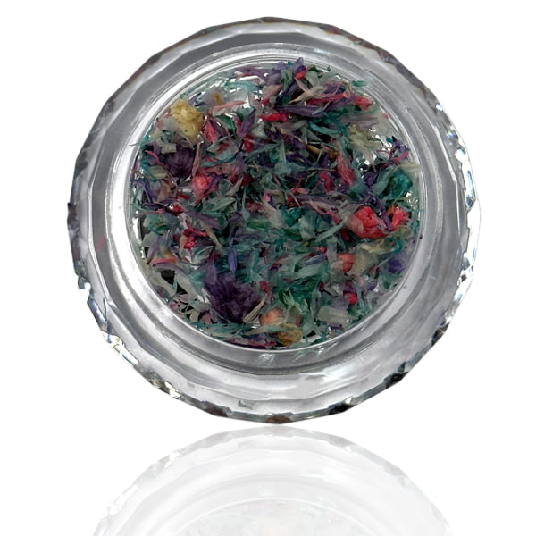 Tørrede Blomster - Blå Mix