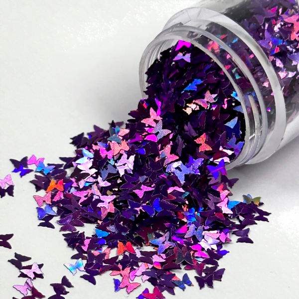 Sommerfugl - Holo Lilla