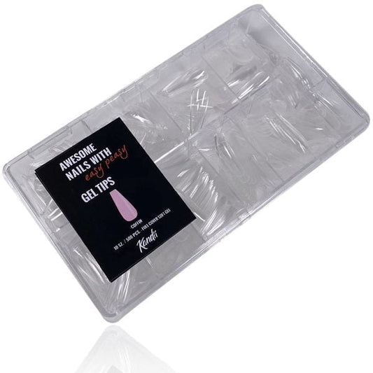 Easy Peasy Gel Tips - Coffin