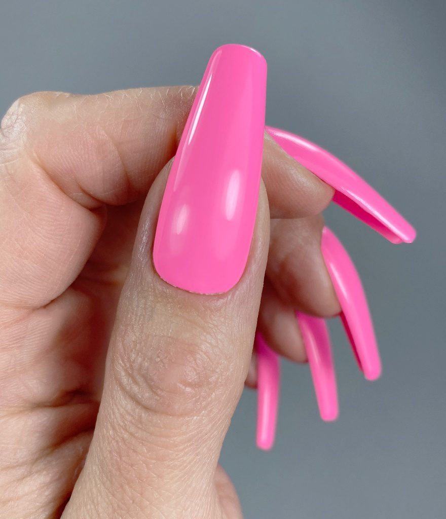 Easy Peasy Gel Tips - Coffin