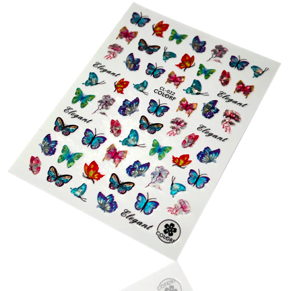 Stickers - Sommerfugle