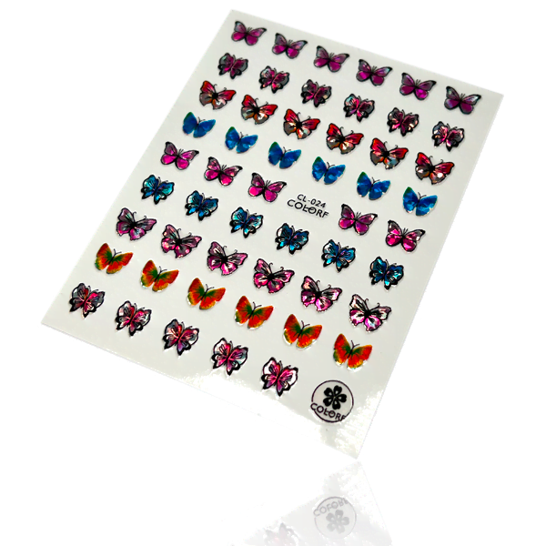 Stickers - Sommerfugle