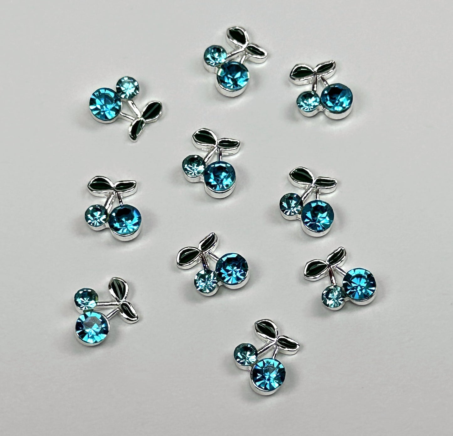 Cherries - Sølv/Blå