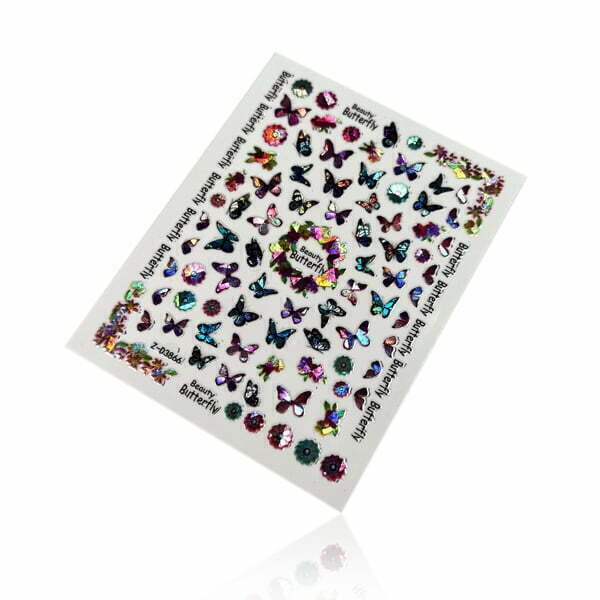 Stickers - Sommerfugl