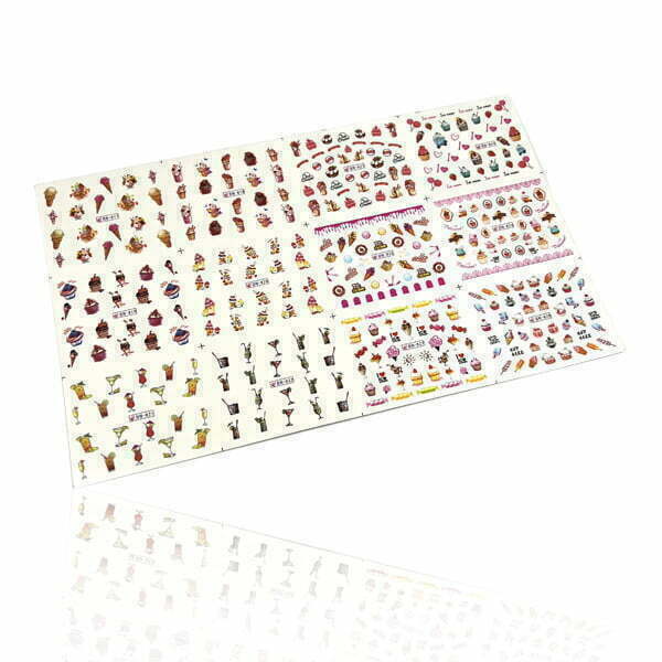 Water Decals - Is & Søde Sager