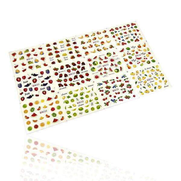 Water Decals - Frugt