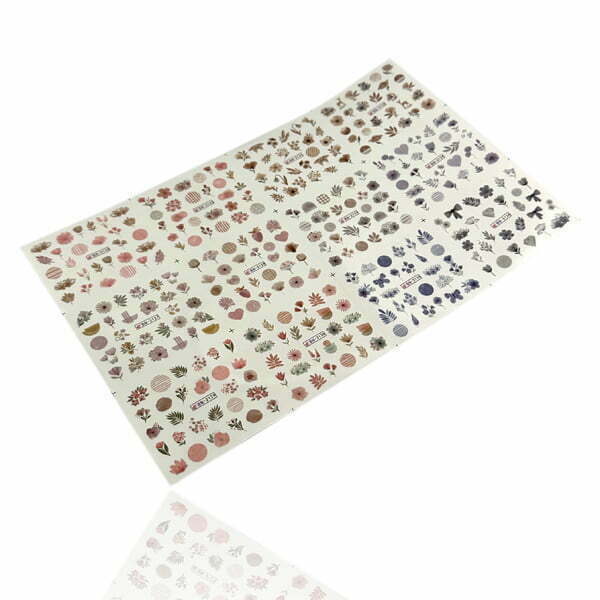 Water Decals - Blomster