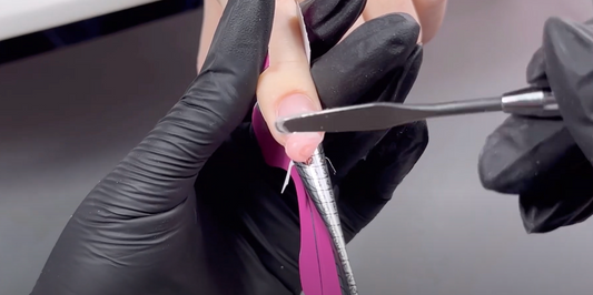 Opbygning med skabelon og Xtreme Acryl Gel