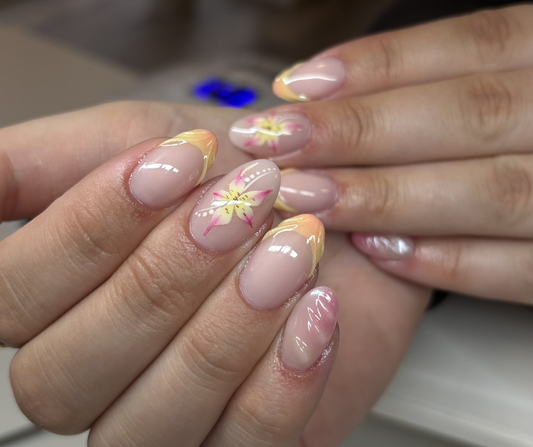 Sunset Blooms 🌸