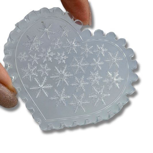 Silikoneform - Snefnug