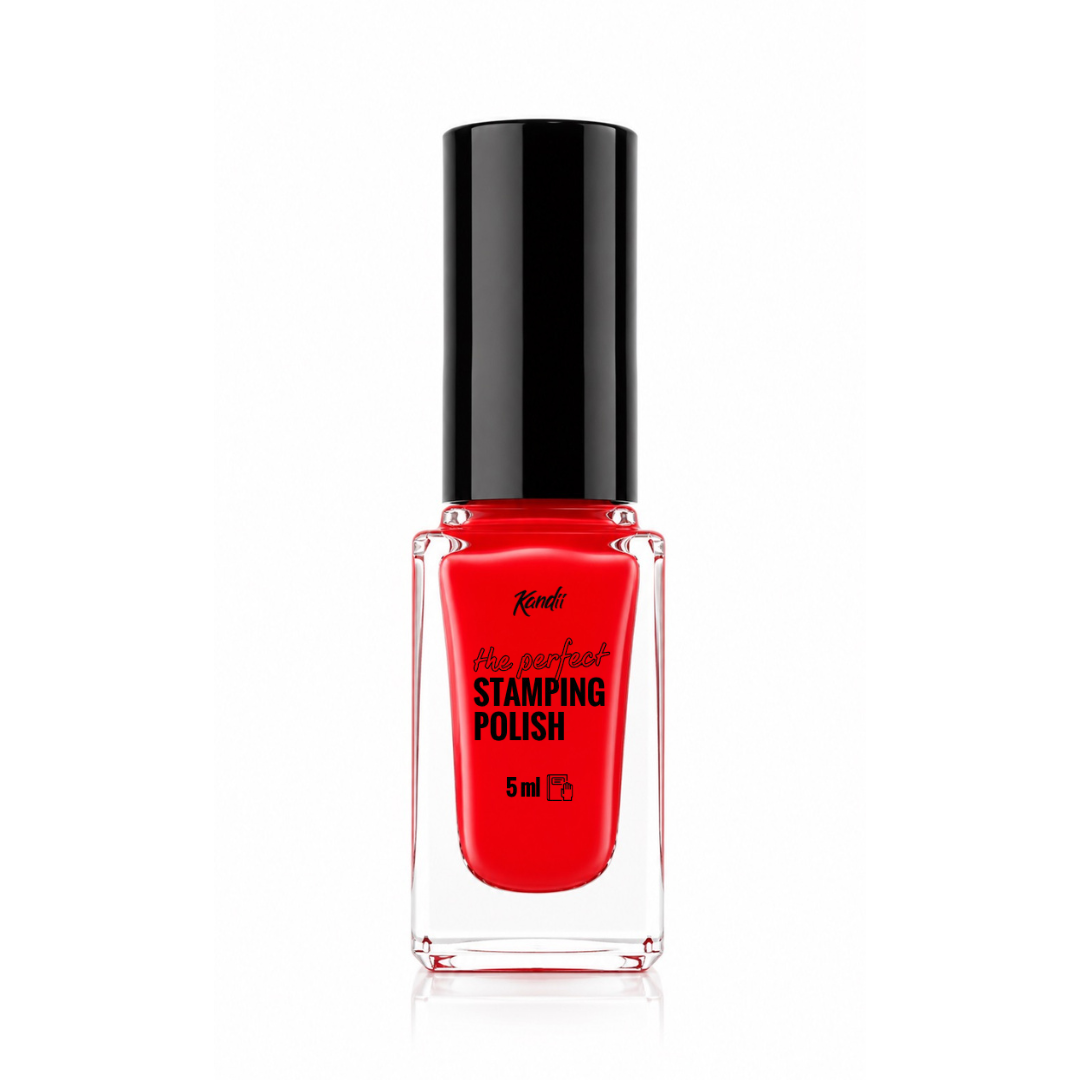 Stamping Polish - Rød