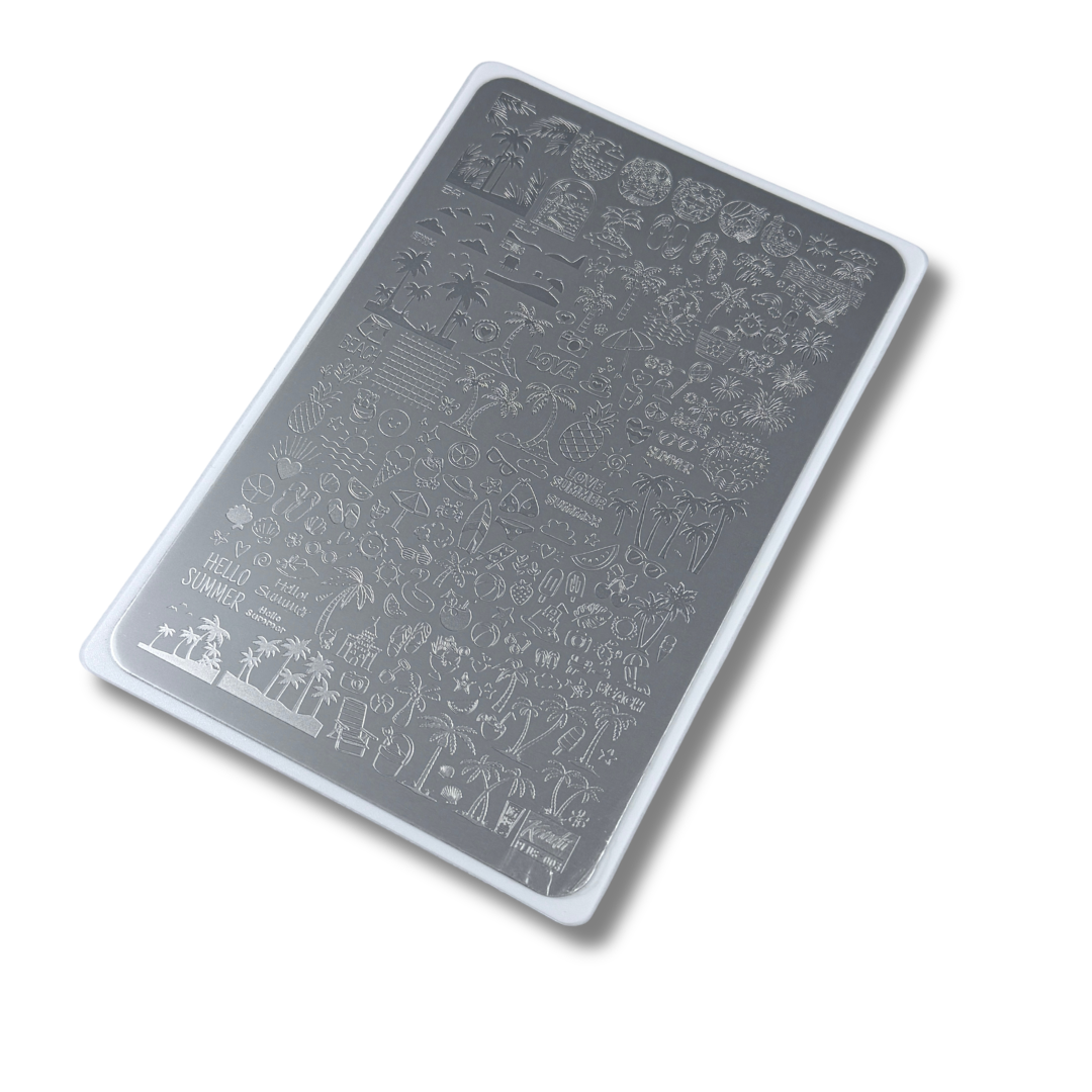 Stamping Plade - Summer