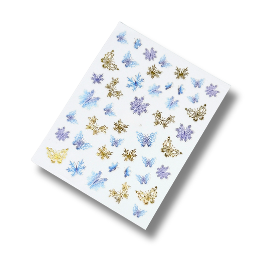 Stickers - Sommerfugl