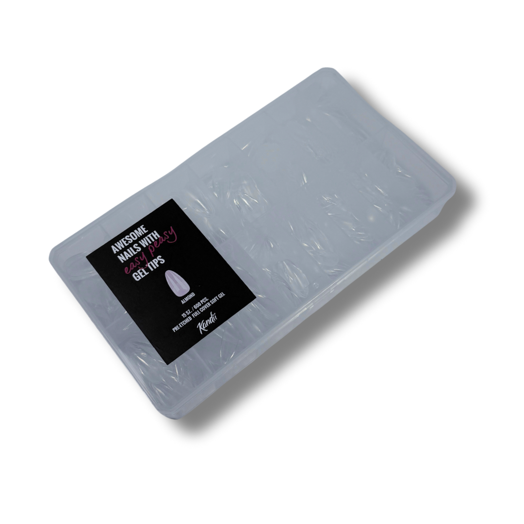 Easy Peasy Gel Tips - Almond