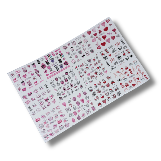 Water Decals - Love