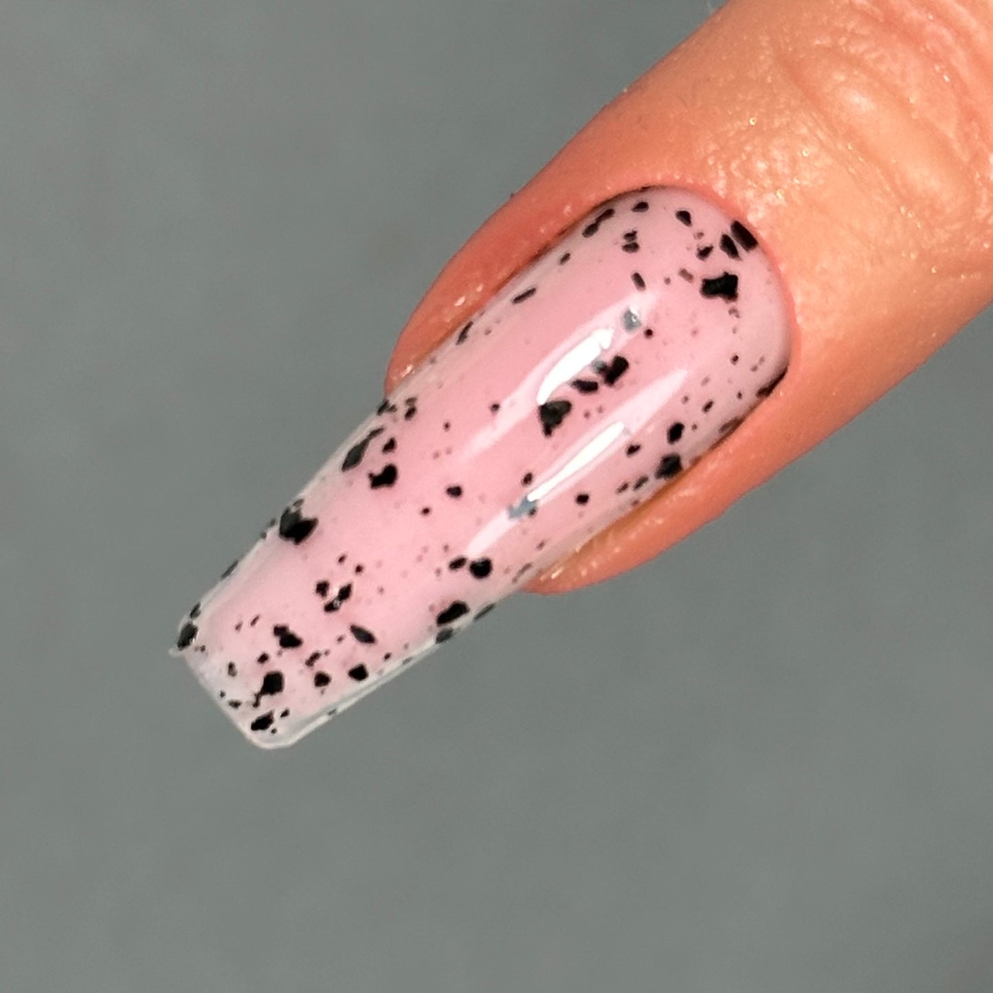 Black Flake Top Coat