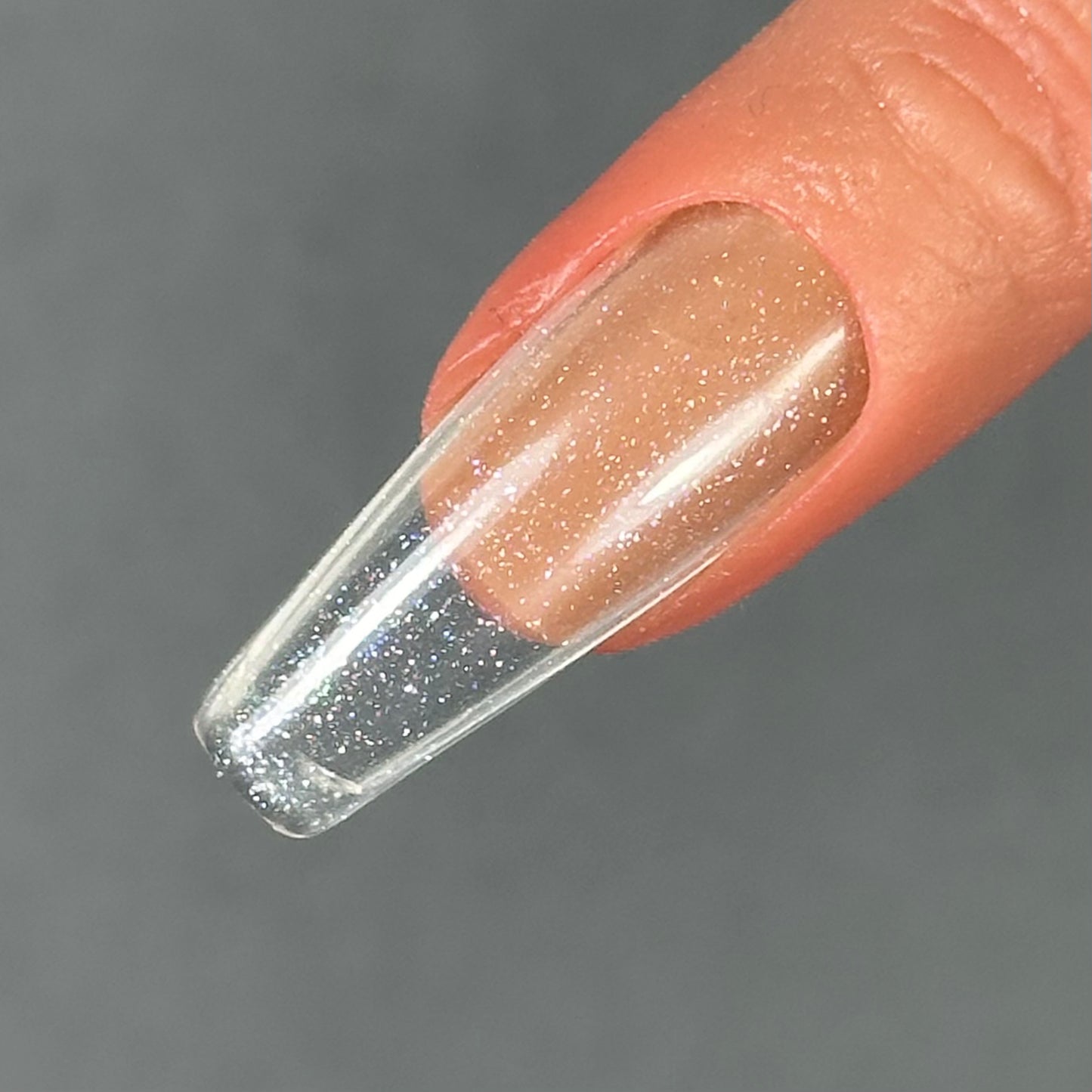 No Wipe Top Coat - Shimmer Silver