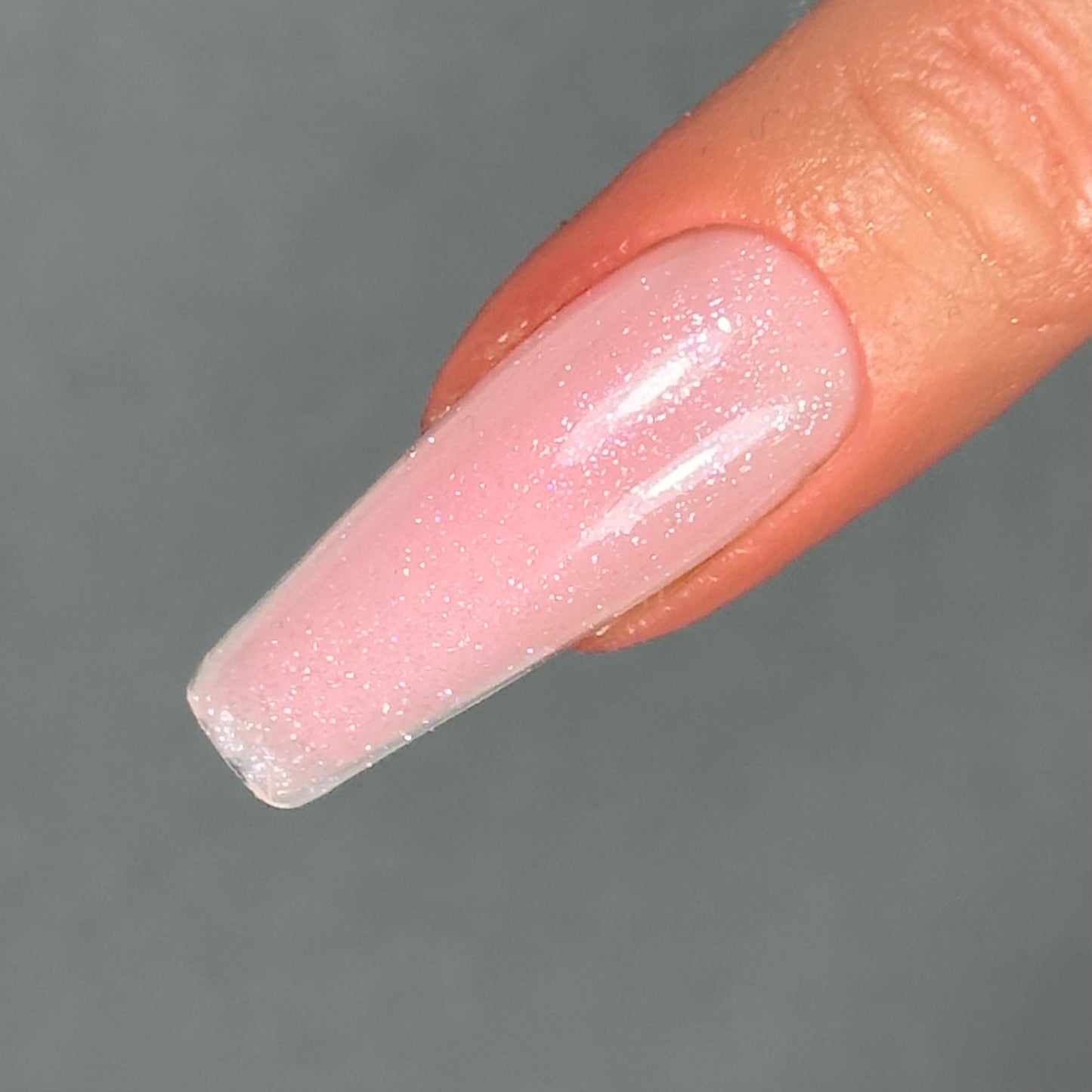 No Wipe Top Coat - Shimmer Silver