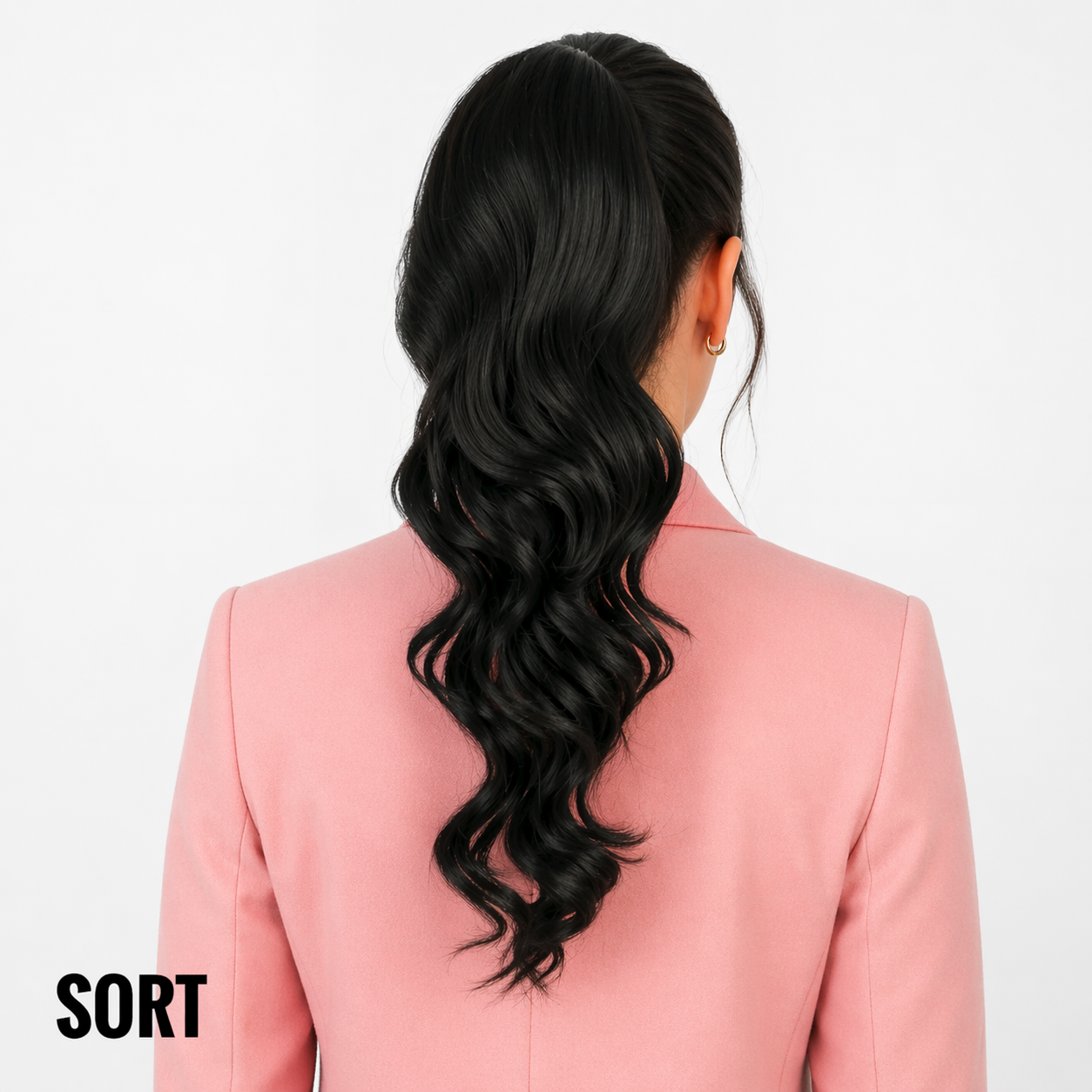 Ponytail - Short Curly Carla